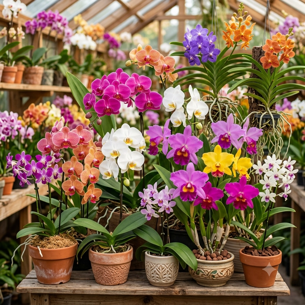 Orquídeas artificiales al mayoreo en Guadalajara
